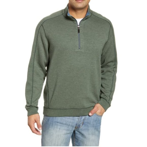 tommy bahama flipsider half zip